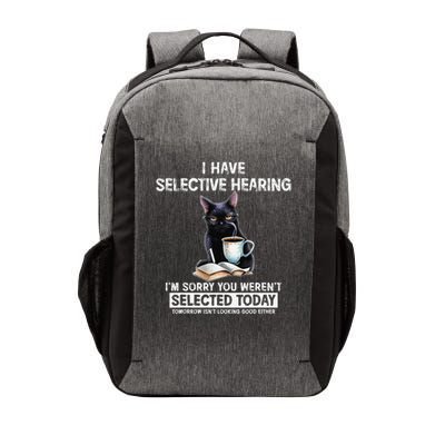 Cat Ive Reached The Age When My Train Of Thought Funny Vector Backpack