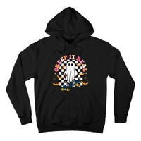 Creep It Real Skateboarder Ghost Halloween Tall Hoodie