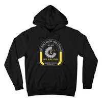 Chicago Illinois Retro Skyline Night IL Souvenirs Hoodie