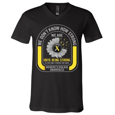 Chicago Illinois Retro Skyline Night IL Souvenirs V-Neck T-Shirt
