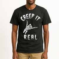 Creep It Real Skeleton Hand Shaka Tall T-Shirt