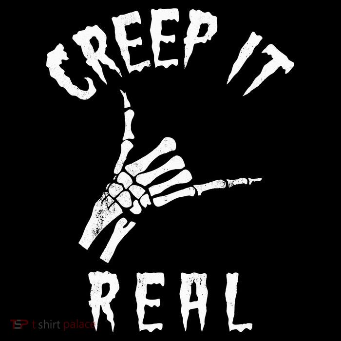 Creep It Real Skeleton Hand Shaka Flatbill Hat