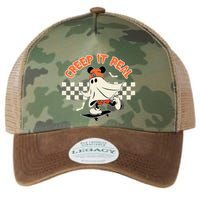 Creep It Real Spooky Ghost Mouse Legacy Tie Dye Trucker Hat