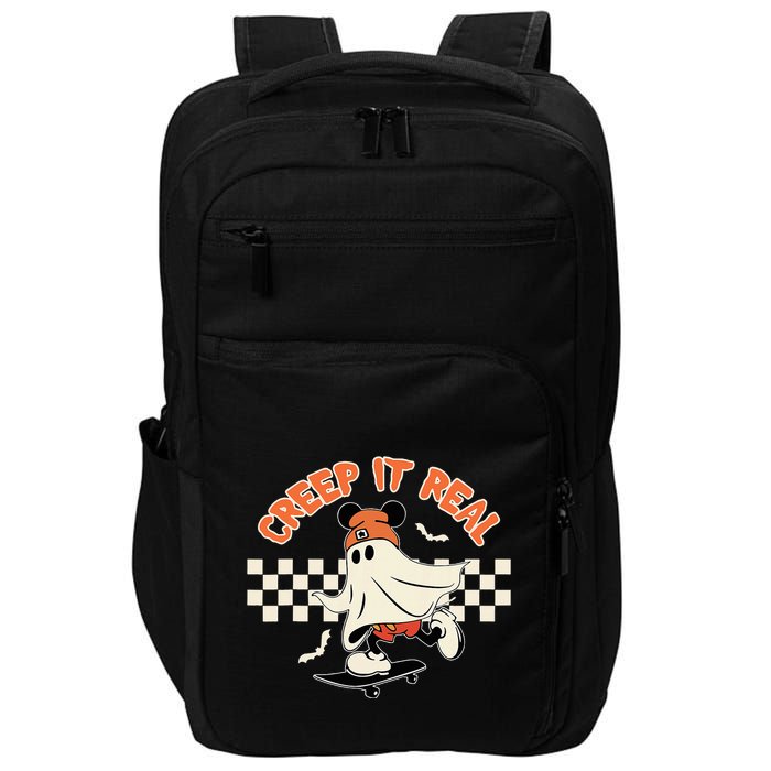 Creep It Real Spooky Ghost Mouse Impact Tech Backpack