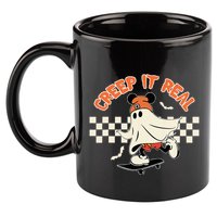 Creep It Real Spooky Ghost Mouse 11oz C Handle Ceramic Mug