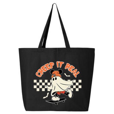 Creep It Real Spooky Ghost Mouse 25L Jumbo Tote