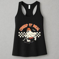 Creep It Real Spooky Ghost Mouse Womens Tank Top