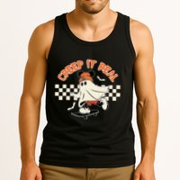 Creep It Real Spooky Ghost Mouse Tank Top