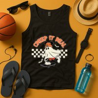 Creep It Real Spooky Ghost Mouse Tank Top