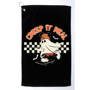 Creep It Real Spooky Ghost Mouse Platinum Collection Golf Towel