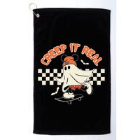 Creep It Real Spooky Ghost Mouse Golf Towel