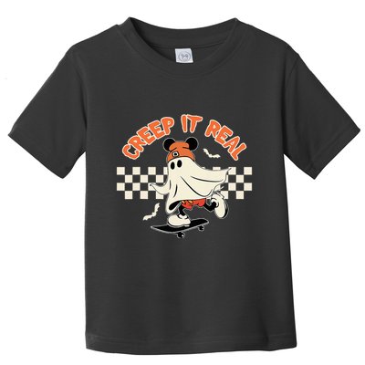 Creep It Real Spooky Ghost Mouse Toddler T-Shirt
