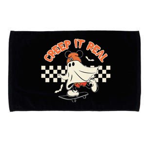 Creep It Real Spooky Ghost Mouse Microfiber Hand Towel