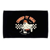Creep It Real Spooky Ghost Mouse Microfiber Hand Towel
