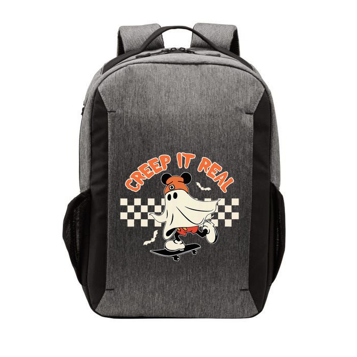 Creep It Real Spooky Ghost Mouse Vector Backpack