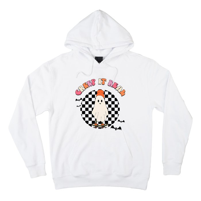 Creep It Real Ghost Halloween  Hoodie