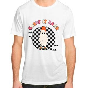 Creep It Real Ghost Halloween  Adult ChromaSoft Performance T-Shirt