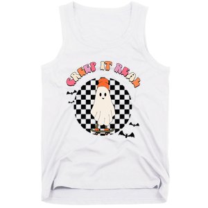 Creep It Real Ghost Halloween  Tank Top