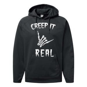 Creep It Real Performance Fleece Hoodie