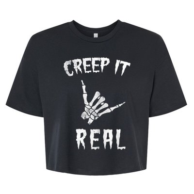 Creep It Real Bella+Canvas Jersey Crop Tee