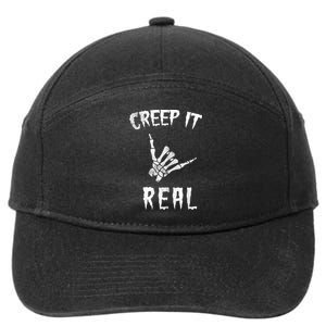 Creep It Real 7-Panel Snapback Hat