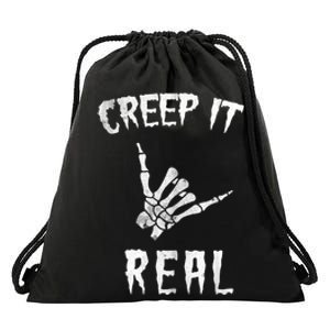 Creep It Real Drawstring Bag