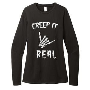 Creep It Real Womens CVC Long Sleeve Shirt