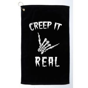 Creep It Real Platinum Collection Golf Towel