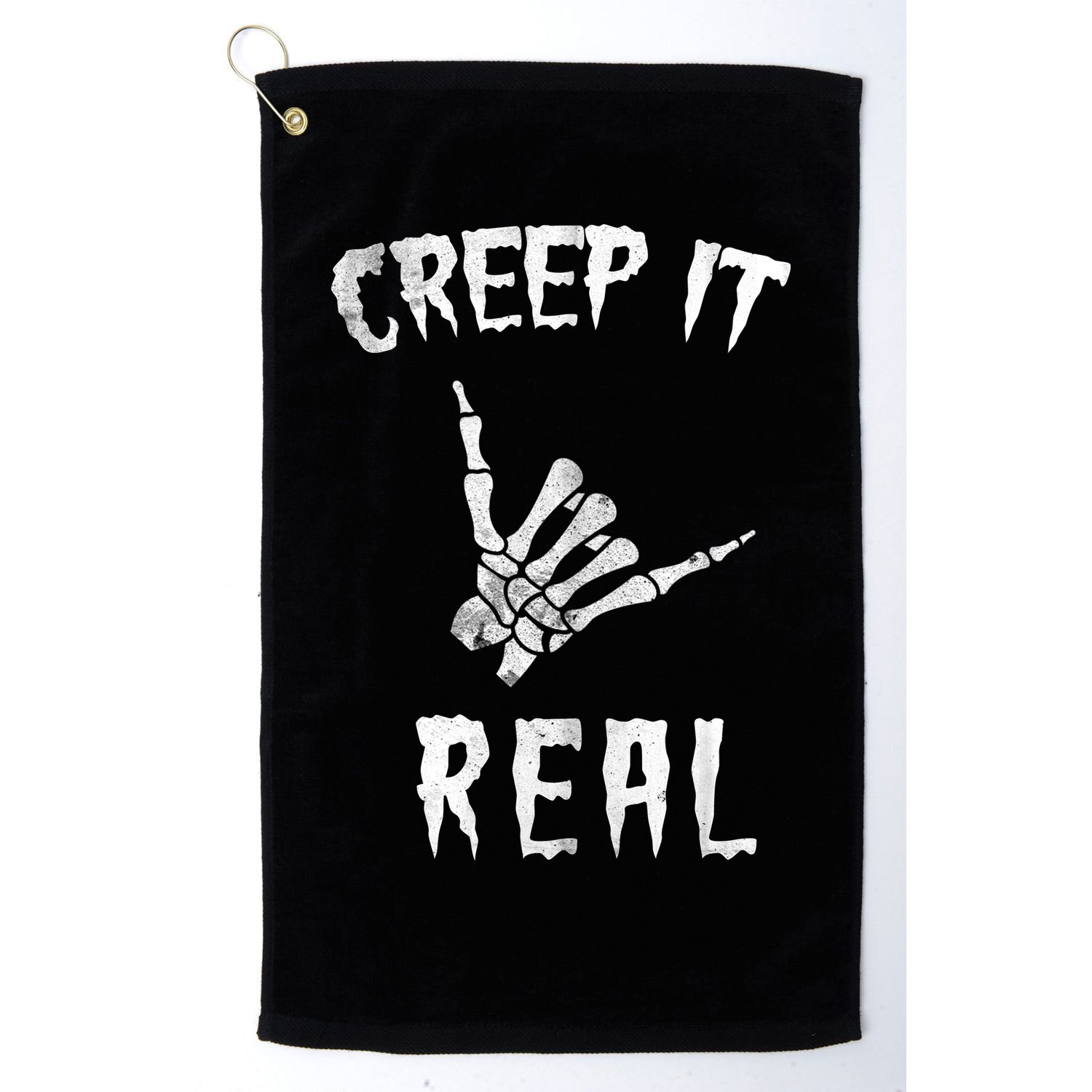 Creep It Real Golf Towel
