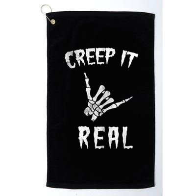 Creep It Real Platinum Collection Golf Towel