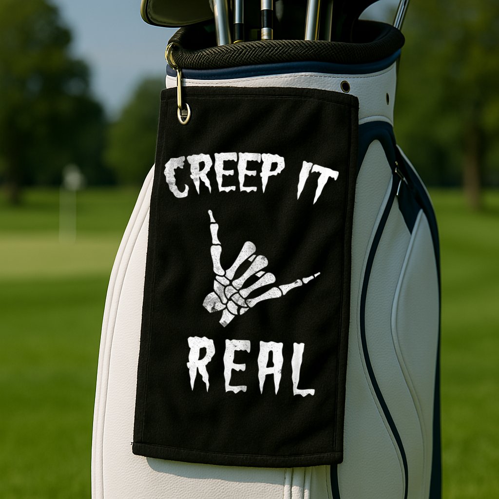 Creep It Real Golf Towel