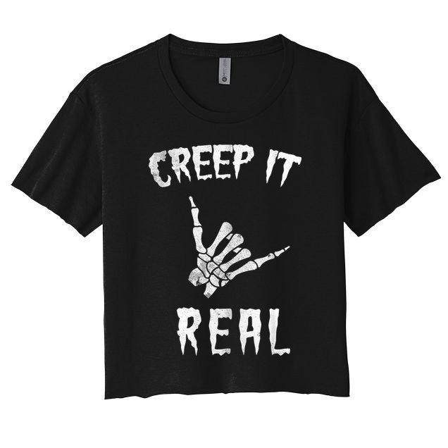 Creep It Real Crop Top