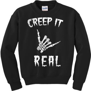 Creep It Real Kids Sweatshirt