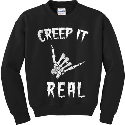 Creep It Real Kids Sweatshirt