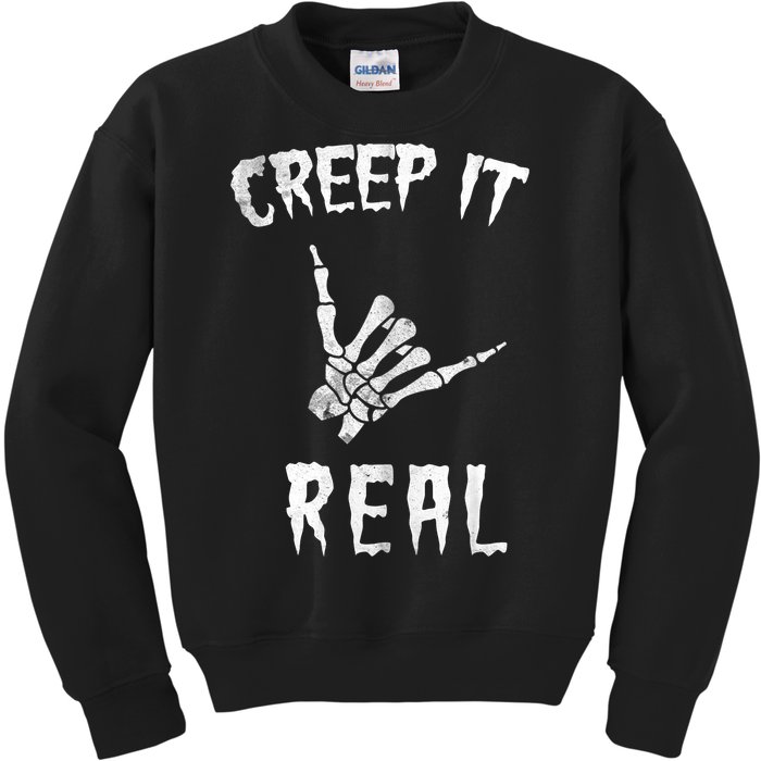 Creep It Real Kids Sweatshirt