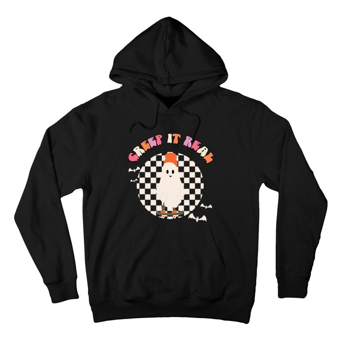 Creep It Real Ghost Halloween Hoodie