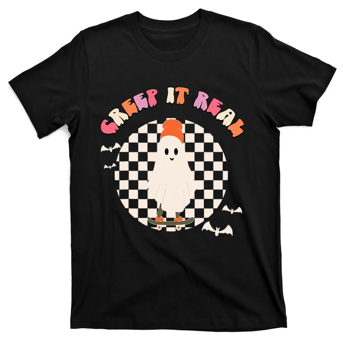 Creep It Real Ghost Halloween T-Shirt