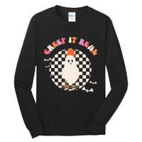 Creep It Real Ghost Halloween Tall Long Sleeve T-Shirt