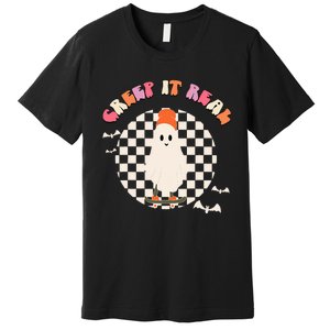 Creep It Real Ghost Halloween Premium T-Shirt