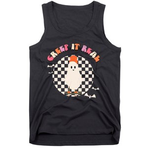 Creep It Real Ghost Halloween Tank Top