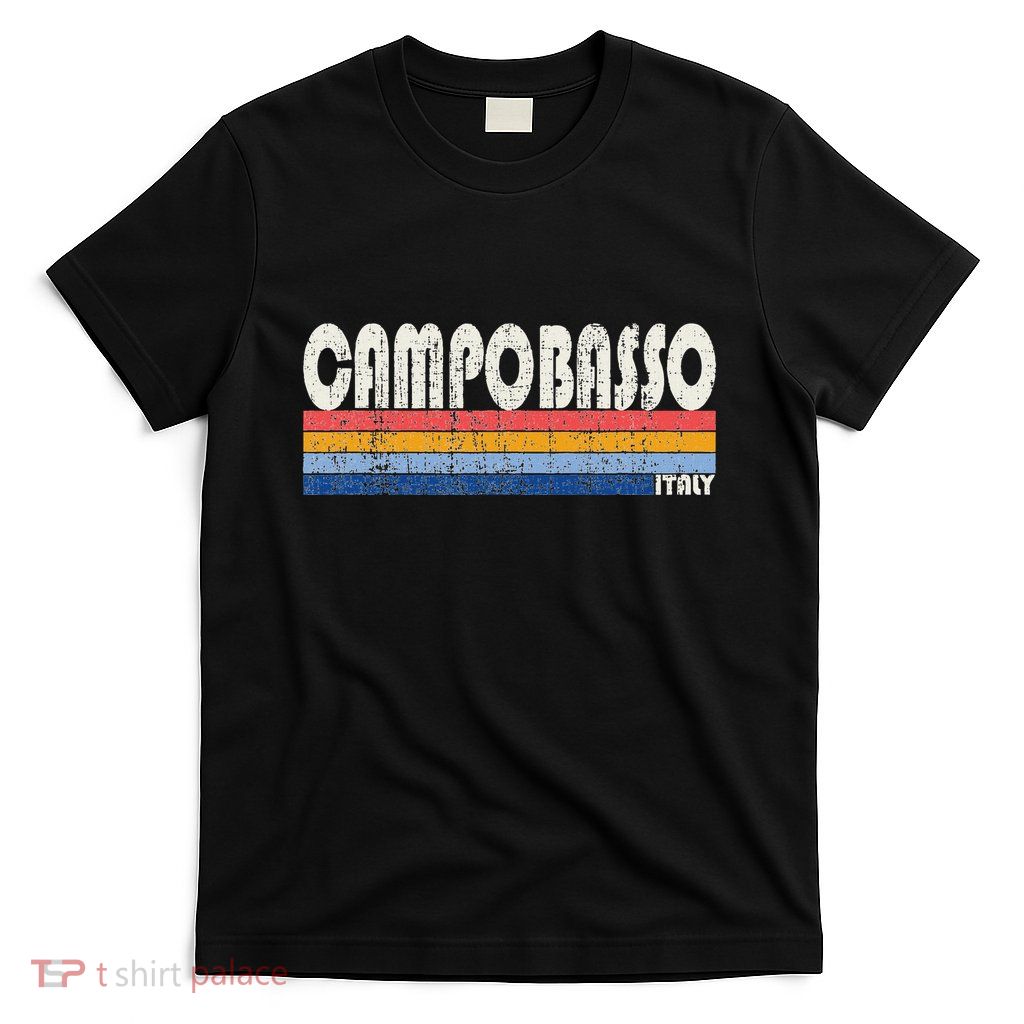 Campobasso Italy Retro 70s 80s Style T-Shirt