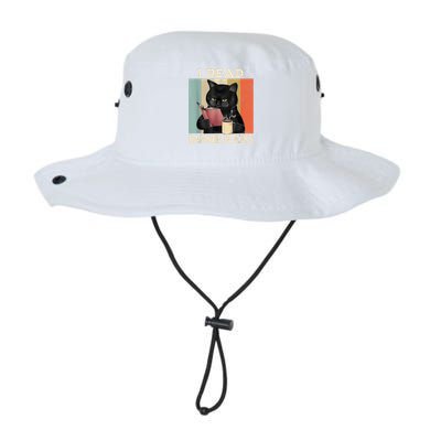 Cat I Read Banned Books Funny Bookworms Reading Book Legacy Cool Fit Booney Bucket Hat