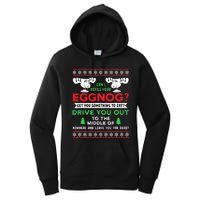 Can I Refill Your Eggnog Funny Christmas quote Women's Pullover Hoodie