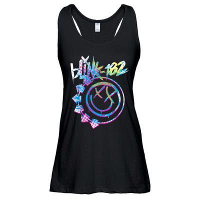 Colourful Inset Rock Music By Rock Off Ladies Essential Flowy Tank