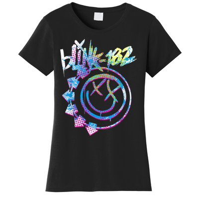 Colourful Inset Rock Music By Rock Off Women's T-Shirt