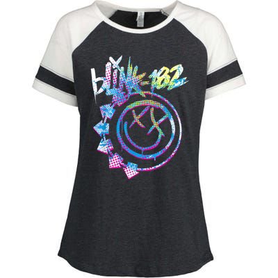 Colourful Inset Rock Music By Rock Off Enza Ladies Jersey Colorblock Tee