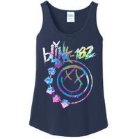 Colourful Inset Rock Music By Rock Off Ladies Essential Tank