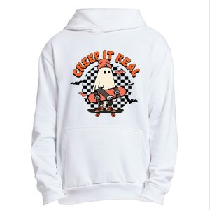 Creep It Real Ghost Halloween Sweating Sucks Skeleton  Urban Pullover Hoodie