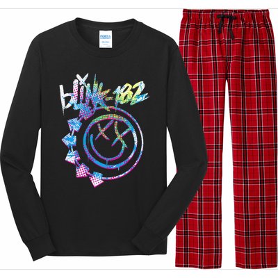 Colourful Inset Rock Music By Rock Off Gift Long Sleeve Pajama Set