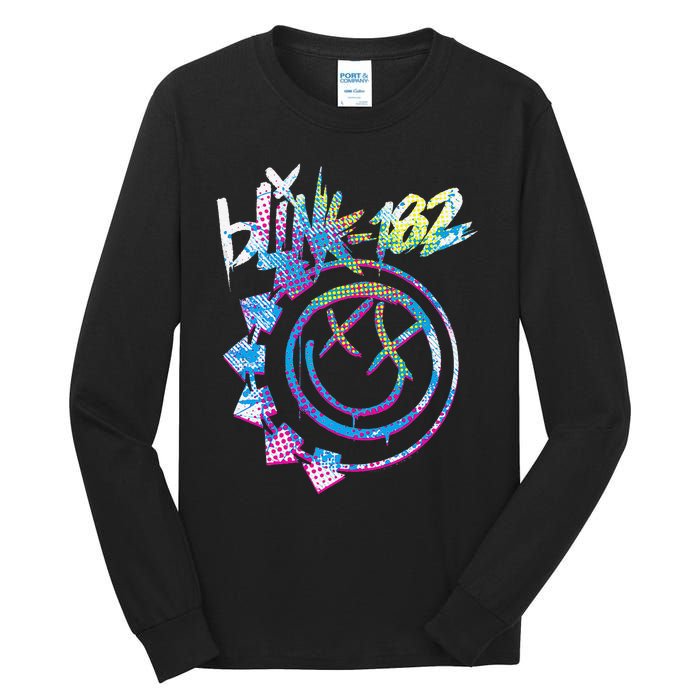 Colourful Inset Rock Music By Rock Off Gift Tall Long Sleeve T-Shirt